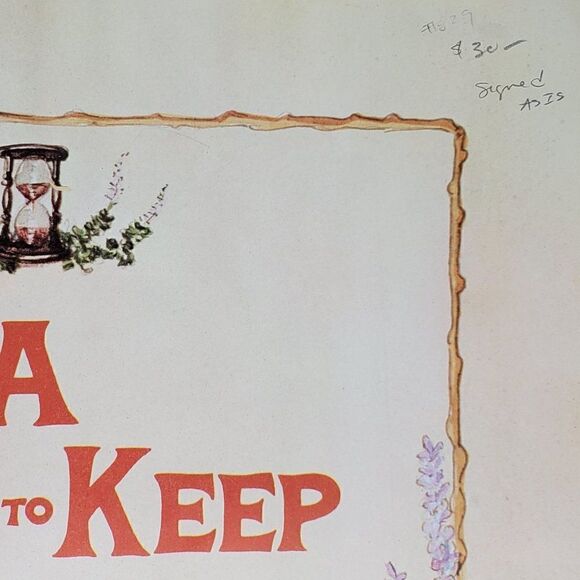 A Time to Keep Tasha Tudor Book of Holidays 1977 Signed 1st Ed - Picture 12 of 13